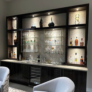 Custom built-in cabinetry, Palm Beach County residence, Jupiter FL
